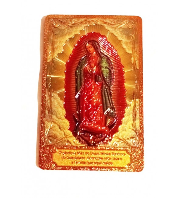 Enfeite Ímã Geladeira Nossa Senhora de Guadalupe 8,5 cm